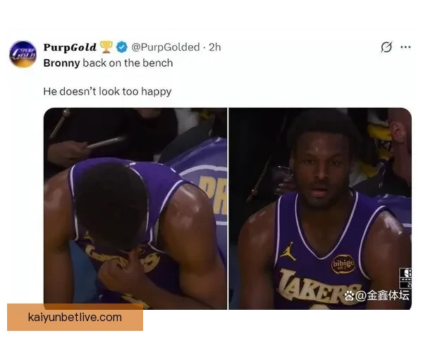 NBA历史首次父子连线 詹姆斯传球布朗尼外线三分命中